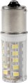 Hqrp 2-pack Lawn Tractor Headlight Bulb Compatible With Husqvarna 532004152 Replacement Ba15s Led Bulbs 33 Cool White Leds