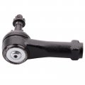 Ocpty New 6-piece Inner Tie Rod End Outer Steering Rack Boot Fit 2005-2007 For Chevrolet Equinox 2006-2007 Pontiac Torrent