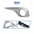 Uxcell 1 Pcs Fog Light Grille Cover Trim Lamp No 814820e080 For Toyota Highlander 2013-2013