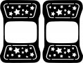 Jeeptails Stars Twinkle Tail Lamp Light Covers For Jeep Gladiator 