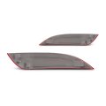 Rear Reflector Cover Pair For Ford Focus Electric 2015 2016 2017 2018 Driver And Passenger Side Fits Fo1184110 Fo1185110 F1ez 