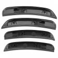 Hecasa White Led Side Marker Light Compatible With 2015-2022 Dodge Charger Lamps Reflectors Front Rear Clear Lens Replacement