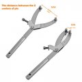 Trkimal Adjustable Locking Spanner Wrench Clutch Holder Hub Rotor Flywheel Sprocket Set Fan Removal Tool For Scooter Motorcycle