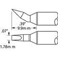 Sttc-198 0 07 In 30 Degrees Bent 700 Chisel Solder Tip For Mx Series Stations 