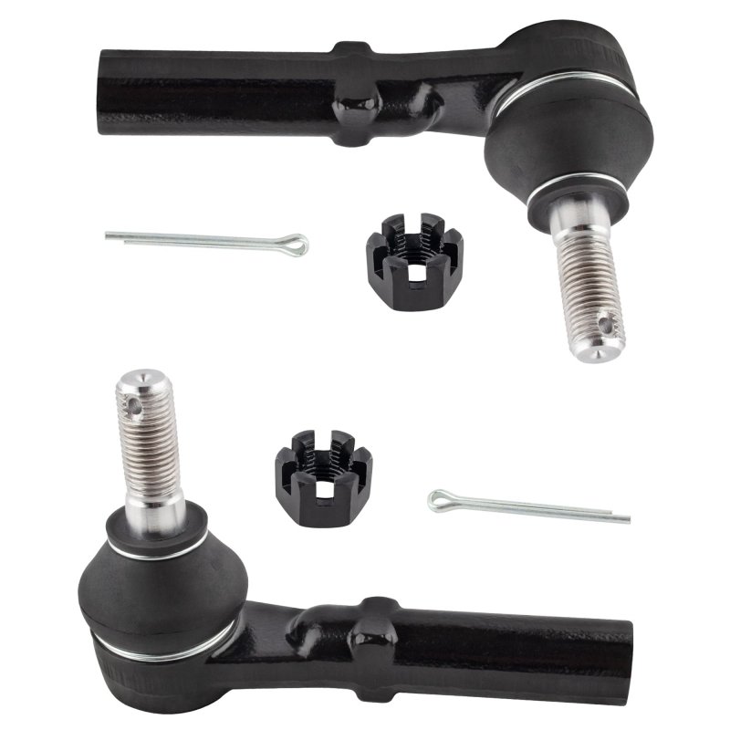 Boxi Qty 2 Front Outer Tie Rod End Fit For Chevrolet Express Gmc Savana 2003-2020 Hummer H2 Chevy Avalanche Silverado Suburban