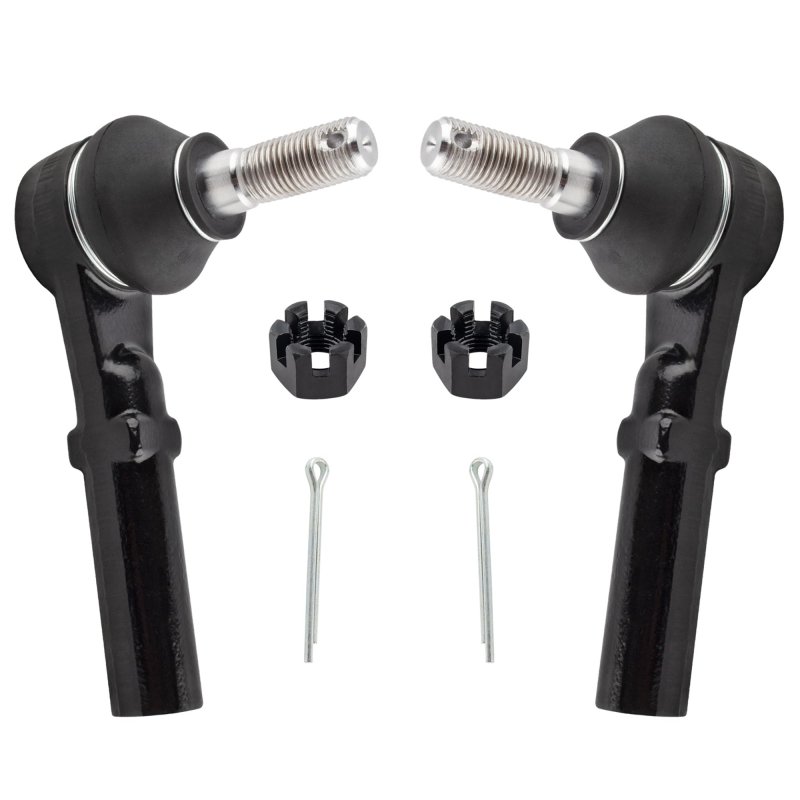Boxi Qty 2 Front Outer Tie Rod End Fit For Chevrolet Express Gmc Savana 2003-2020 Hummer H2 Chevy Avalanche Silverado Suburban