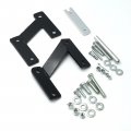 Httmt- Motorcycle Black 3 Forward Control Extensions Compatible With Shadow Sabre 1100 Spirit Vt P N Mt264-001-bk