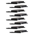 Niche Brake Pad Set For Harley-davidson Street Glide Tri 83911-09b Rear Semi-metallic 4 Pack