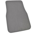 Bdk Universal Fit Premium Corrugated Fine Ribbed Carpet Floor Mat Gray