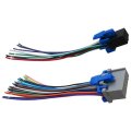 Premium Replacement Car Stereo Radio Wiring Harness Plug 24 Pin 12 For Blazer 2002-05 By Blue Elf 