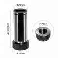 Uxcell Drill Sleeve Adapter Holder D25-mt2 Morse Taper Reducing For Cnc Lathe Milling Parts Tool
