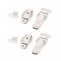 Case Chest Trunk Stainless Steel Toggle Latch Catch Clamp Clip 4 Sets 