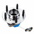 Factory Style Front Wheel Bearing Hub Assembly With Abs Sensor Cable And Plug Compatible Buick Rendezvous Chevy Venture Pontiac