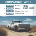 Kuafu Tan Dash Coverap Pad Dashboard Compatible With 1997-1999 Chevrolet Gmc Truck C 1500 Suburban Tahoe Yukon 1999-2000