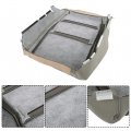 Wflnhb Perforated Artificial Leather Front Driver Side Bottom Seat Cover Gray Replacement For Acura Rdx 2007-2012
