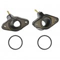 Wflnhb A Pair Of Intake Boot Replacement For Yamaha Xvs650 V-star 1997-2015 4tr-13586-01-00 Black