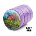 Cabin Critters Deer Raccoons Rabbits And Fox Valve Stem Caps For Tire Rim Wheel Aluminum Purple