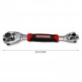 Beertoy Socket Wrench 52 In 1 Multifunctional Metric Inch Universal 360 Degree Rotation Spanner Mechanical Hand Tools Double