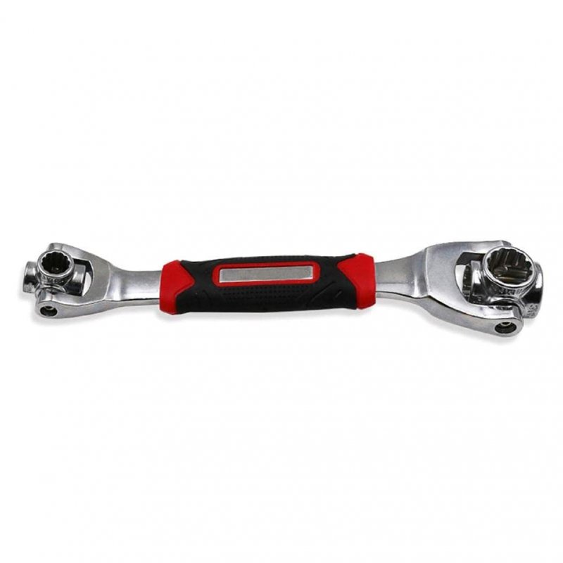 Beertoy Socket Wrench 52 In 1 Multifunctional Metric Inch Universal 360 Degree Rotation Spanner Mechanical Hand Tools Double