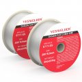 Gasless Flux Core Mig Wire Mild Steel E71tgs 030-diameter 2-pound Spool 2 Packs 