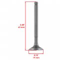 Caltric Intake And Exhaust Valve Compatible With Yamaha 43d-12121-09-00 43d-12111-09-00