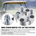 X Autohaux 1 5 Wheel Spacers Adapter 4 06 Bolt Pattern 2 44 Center Bore M12x1 25 Studs Size Wheel Spacer Fits For Atv Car Golf