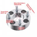 X Autohaux 1 5 Wheel Spacers Adapter 4 06 Bolt Pattern 2 44 Center Bore M12x1 25 Studs Size Wheel Spacer Fits For Atv Car Golf