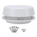 Rv Roof Sewer Vent Cover Ventilator Cap Trailers Motorhomes Camping Vehicles Abs Material White 