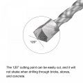 Uxcell Masonry Drill Bit Cemented Carbide Spiral Rotary Tool 6mm Cutting Dia 2 Pcs