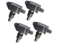 Ignition Coil Kit 4 Piece Compatible With 2004-2011 Mazda Rx-8 