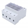 3 Phase Din Rail Voltmeter Power Meter Ac90a 500v Digital Ammeter Automatic Overvoltage Overcurrent Protector 3 Watt Kwh Amp