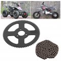 25h Drive Chain 144 Links Sprocket 2 Stroke Shaft Electric Mini Small Sports Car Pocket Bike Motorcycle Atv Quad Accessory Arts