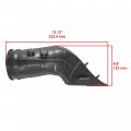 Caltric Air Outlet Clutch Hose Compatible With Polaris Side X