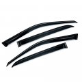 Erush Acrylic Smoked Window Deflectors For 2009-2017 Dodge Ram 1500 2500 3500 Crewcab 