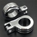 Httmt Mt216-057- 1 2 Engine Guard Footpeg P Clamps For Gl Vt1100 Vtx1300 1800 Vlx600 Chromed