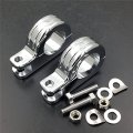 Httmt Mt216-057- 1 2 Engine Guard Footpeg P Clamps For Gl Vt1100 Vtx1300 1800 Vlx600 Chromed 