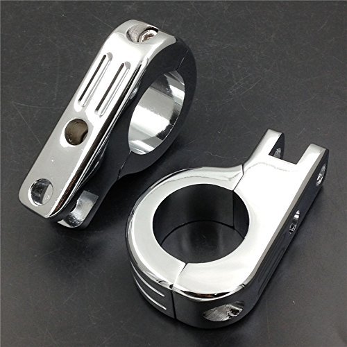 Httmt Mt216-057- 1 2 Engine Guard Footpeg P Clamps For Gl Vt1100 Vtx1300 1800 Vlx600 Chromed