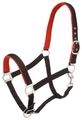 Tough 1 Nylon Padded Halter With Satin Hardware Black Horse 