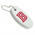 Graphics More Bradley University Secondary Logo Floating Keychain Oval Foam Fishing Boat Buoy Key Float