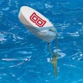 Graphics More Bradley University Secondary Logo Floating Keychain Oval Foam Fishing Boat Buoy Key Float