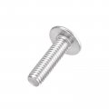 Uxcell Flanged Button Head Socket Cap Screws M4 16mm Hex Drive 304 Stainless Steel Fasteners Bolts Fully Threaded Machine Screw