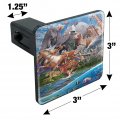 Multiple Animal Species Migration Tow Trailer Hitch Cover Plug Insert