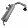 Caltric Compatible With Complete Exhaust Muffler W Arrester Yamaha Viking 700 Yxm700 4x4 2014-2020 