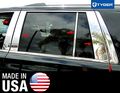 For 2015-2020 Chevy Tahoe Gmc Yukon 10pc Stainless Steel Chrome Pillar Post Trim 