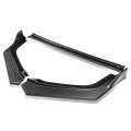 Auto Dynasty 3pcs Type-r Style Paintable Front Bumper Lip Spoiler Splitter Body Kit Compatible With Honda Civic Sedan 2022-2024