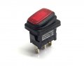 Waterproof Mini Off-on Illuminated 12 Vdc Rocker Switch