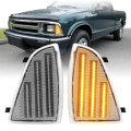 Usr 94-97 Z83 Zq8 Side Marker Corner Light A Front Parking Lamps Left Right Pair For 1994-1997 Chevy S10 Pickup Truck 95-97 