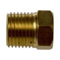 Inverted Flare Fitting Brass Threaded End 1 Type 0 25 Inches Tube Size 265 Tubing Outside Diameter 
