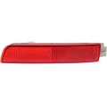 Nissan Sentra 2013-2019 Bumper Reflector Driver Side Rear Capa Certified Replacement For Ni1185100 Ni1185100c 265605c000 