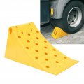 Trailer Accessories Tra Tire Stopper Heavy Duty Wheel Chocks Yellow Stop For Rvs Cars Trucks Tras Cara S